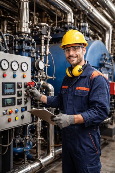 Operador de calderas industriales Operador de calderas industriales